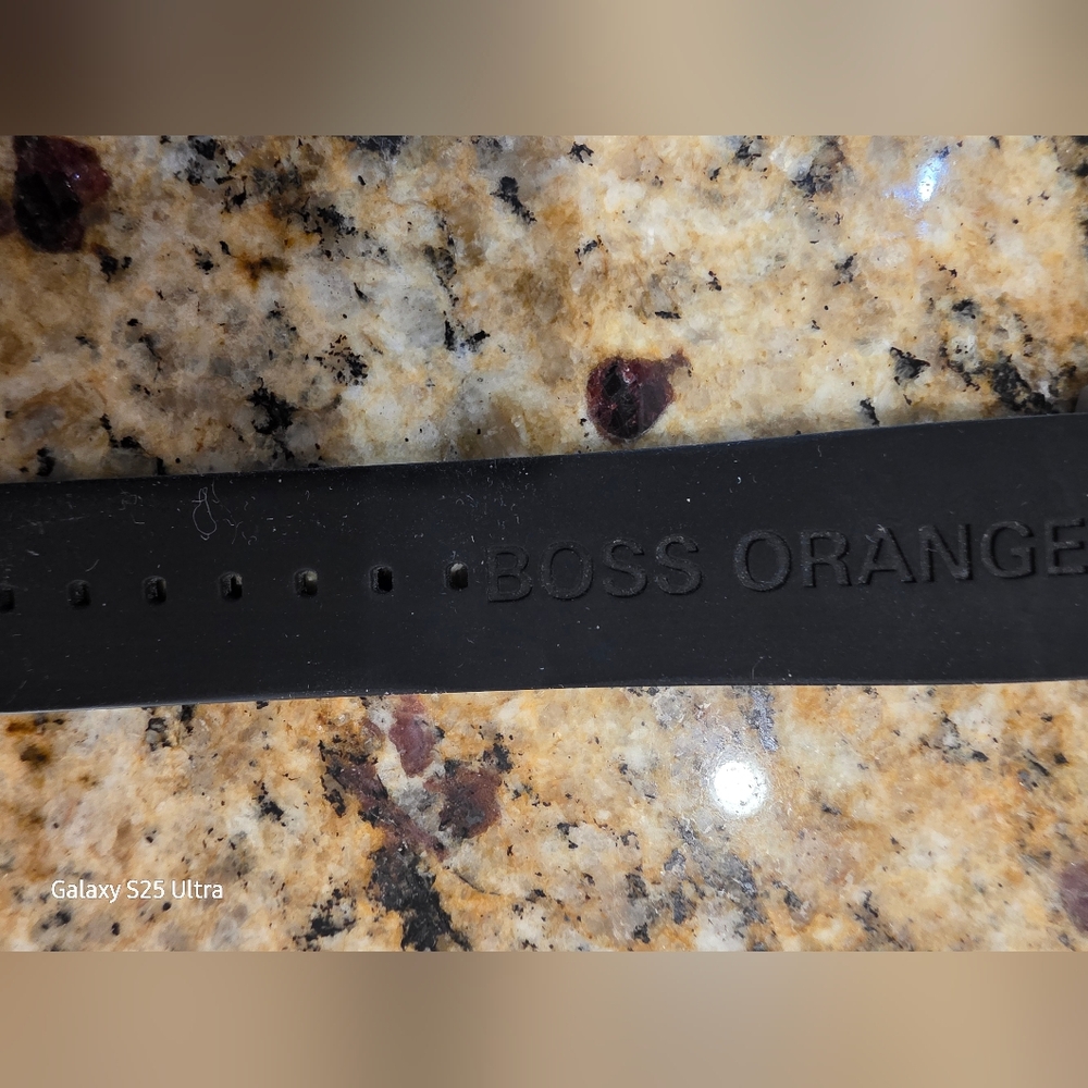 Hugo Boss Black and Orange Men's Watch - Picture 5 of 8